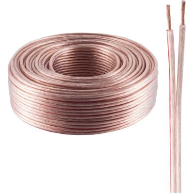Shiverpeaks BS06-241011 Lautsprecherkabel - 25 m Transparent Shiverpeaks BS06-241011 Lautsprecherkabel - 25 m Transparent