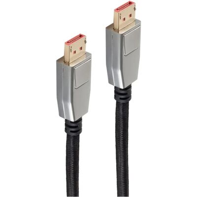 Shiverpeaks - BS20-20255 DisplayPort-Kabel - 8K 2,5m Schwarz Shiverpeaks - BS20-20255 DisplayPort-Kabel - 8K 2,5m Schwarz