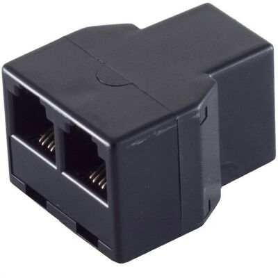 Shiverpeaks BS71225 Drahtverbinder - 3xRJ-11, Schwarz Shiverpeaks BS71225 Drahtverbinder - 3xRJ-11, Schwarz