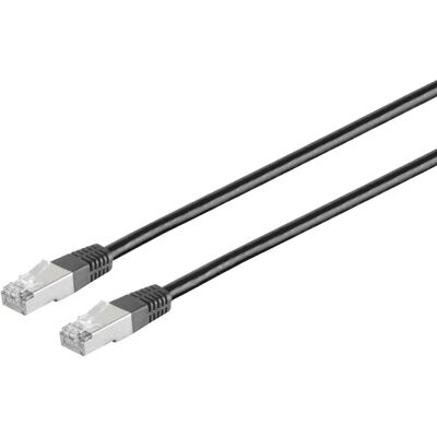 S/CONN 75213-S Schwarzes Cat5e Ethernet-Kabel 3m - Netzwerkkabel S/CONN 75213-S Schwarzes Cat5e Ethernet-Kabel 3m - Netzwerkkabel