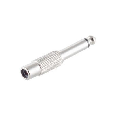 Shiverpeaks BS57000-M Silber Mono 6,3 mm auf RCA Adapter Shiverpeaks BS57000-M Silber Mono 6,3 mm auf RCA Adapter