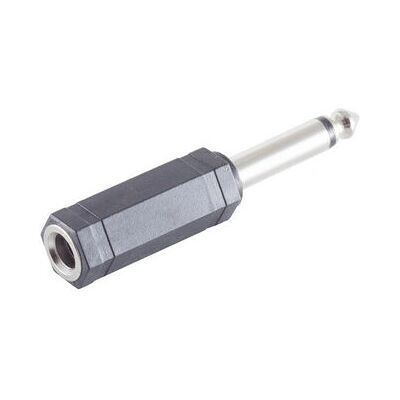 Shiverpeaks BS57003 Kabeladapter - Schwarz - Mono 6,3 mm auf Stereo 6,3 mm - Audio-Adapter Shiverpeaks BS57003 Kabeladapter - Schwarz - Mono 6,3 mm auf Stereo 6,3 mm - Audio-Adapter