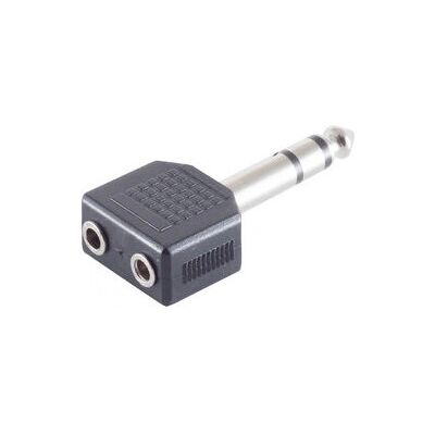 Shiverpeaks BS57071 - 6,3 mm auf zwei 3,5 mm Stereo - Adapter Shiverpeaks BS57071 - 6,3 mm auf zwei 3,5 mm Stereo - Adapter