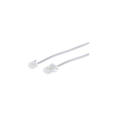 Shiverpeaks BS70253-W 3m Weiß Telefonkabel Shiverpeaks BS70253-W 3m Weiß Telefonkabel