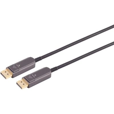 Shiverpeaks S/CONN max. Konnektivität Optisches Displayport Kabel, 8K, 10m, Schwarz Shiverpeaks S/CONN max. Konnektivität Optisches Displayport Kabel, 8K, 10m, Schwarz
