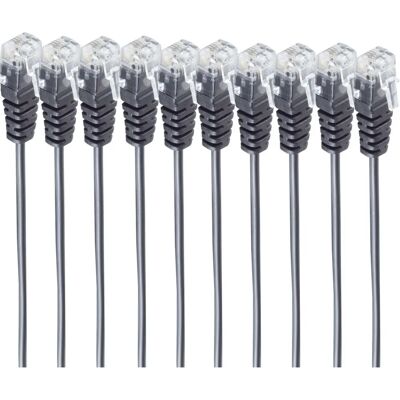 Shiverpeaks BS70084-1.5-SET10 - Cable telefónico - 1,5m - Negro Shiverpeaks BS70084-1.5-SET10 - Cable telefónico - 1,5m - Negro