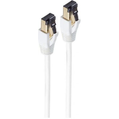 Cable de red blanco Cat8.1 F/FTP Shiverpeaks - 5m Cable de red blanco Cat8.1 F/FTP Shiverpeaks - 5m