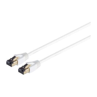 S/CONN 08-41156 câble réseau - Cat8.1, double blindage, 1,5m, Blanc S/CONN 08-41156 câble réseau - Cat8.1, double blindage, 1,5m, Blanc