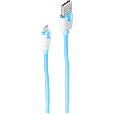 Shiverpeaks BS14-50013 Câble USB - 2m, USB 2.0, Bleu - Publicité Shiverpeaks BS14-50013 Câble USB - 2m, USB 2.0, Bleu - Publicité