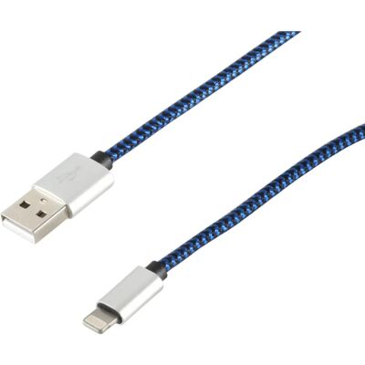 S-Conn 14-50016 Cavo Lightning - 0,3 m Blu S-Conn 14-50016 Cavo Lightning - 0,3 m Blu