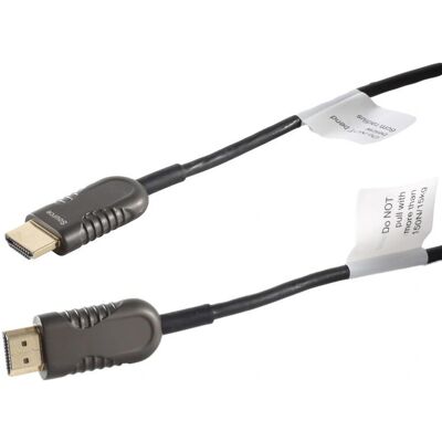 S-Impuls 30-01065 HDMI 7,5 m Kabel - Aktives Hybrid HDMI mit Ethernet S-Impuls 30-01065 HDMI 7,5 m Kabel - Aktives Hybrid HDMI mit Ethernet