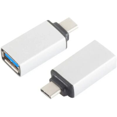 S/Conn 14-05015 USB 3.1 C USB 3.0 A Argento - Adattatore cambiacavo S/Conn 14-05015 USB 3.1 C USB 3.0 A Argento - Adattatore cambiacavo