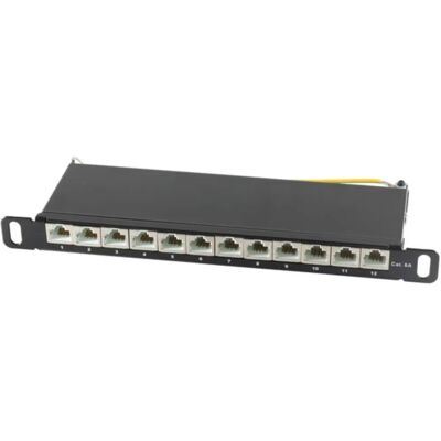 Shiverpeaks 08-67051 Patchpanel 12-Port Schwarz Shiverpeaks 08-67051 Patchpanel 12-Port Schwarz