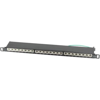 Shiverpeaks 08-67052 Patch Panel - 24 Ports 0,5U Kategorie 6A Shiverpeaks 08-67052 Patch Panel - 24 Ports 0,5U Kategorie 6A