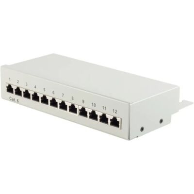 S/CONN 75073 Panneau de Patch RJ-45 - Cat6, Gris Clair - Équipement Réseau - Publicité S/CONN 75073 Panneau de Patch RJ-45 - Cat6, Gris Clair - Équipement Réseau - Publicité