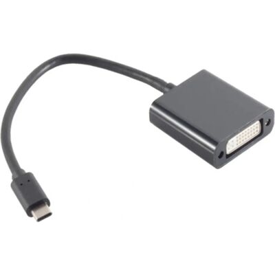 S-Conn - 14-05004 - Noir - 0.10 m - USB-C vers DVI Adaptateur - Publicité S-Conn - 14-05004 - Noir - 0.10 m - USB-C vers DVI Adaptateur - Publicité