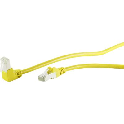 Câble Réseau Jaune 10m Cat6 S/FTP S/CONN Câble Réseau Jaune 10m Cat6 S/FTP S/CONN