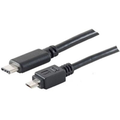 Shiverpeaks Basic-USB Kabel 1,8 m Micro-USB B zu USB-C Schwarz Shiverpeaks Basic-USB Kabel 1,8 m Micro-USB B zu USB-C Schwarz