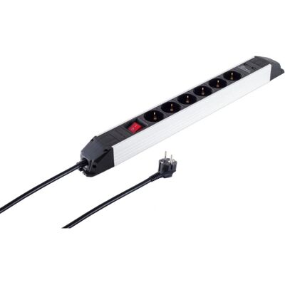 S/CONN 09-20265 6-fach 1.5 m USB Steckdosenleiste S/CONN 09-20265 6-fach 1.5 m USB Steckdosenleiste