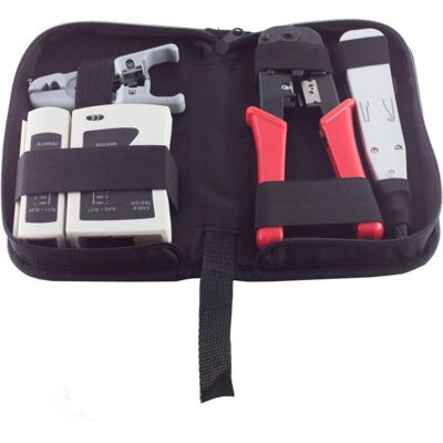S/CONN 18-25001 Werkzeugkoffer - Schwarz, Grau, Rot S/CONN 18-25001 Werkzeugkoffer - Schwarz, Grau, Rot
