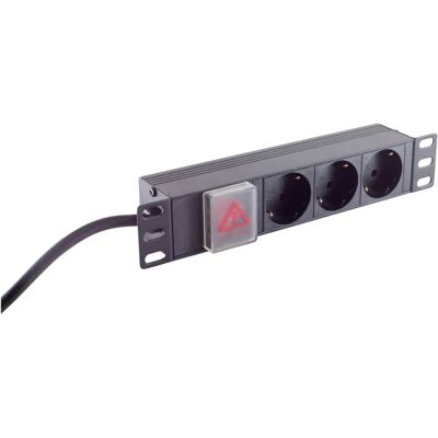 S/CONN Verlängerungskabel 2m - 3 AC-Steckdosen Indoor S/CONN Verlängerungskabel 2m - 3 AC-Steckdosen Indoor