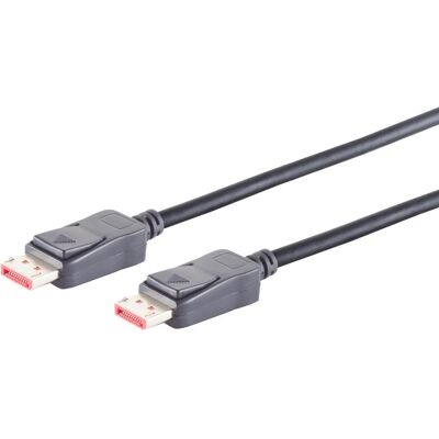 S/CONN - maximale Konnektivität - Schwarz - DisplayPort-Kabel S/CONN - maximale Konnektivität - Schwarz - DisplayPort-Kabel