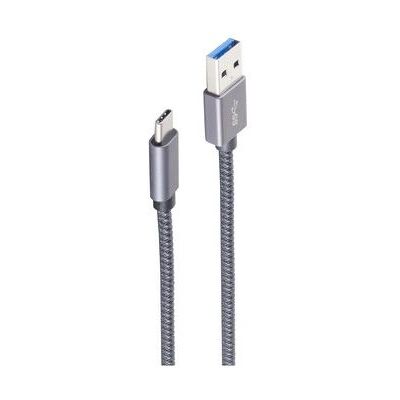 Câble USB Shiverpeaks Basic-S - 0,5m, USB 3.2 Gen 2, Gris - Publicité Câble USB Shiverpeaks Basic-S - 0,5m, USB 3.2 Gen 2, Gris - Publicité