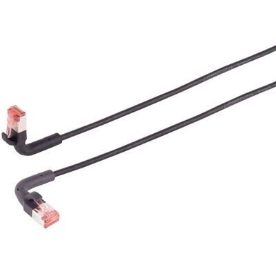 Cavo di rete Lanview LV-6AFTP-FLEX-ANG-02B - 2m, Nero Cavo di rete Lanview LV-6AFTP-FLEX-ANG-02B - 2m, Nero