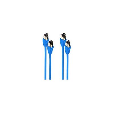 Câble réseau Shiverpeaks BS08-41021-2 - Bleu - 1m - Cat8.1 - Publicité Câble réseau Shiverpeaks BS08-41021-2 - Bleu - 1m - Cat8.1 - Publicité