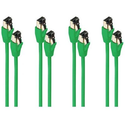 Câble réseau vert 5 m Cat8.1 F/FTP Shiverpeaks BS08-41053-4 Câble réseau vert 5 m Cat8.1 F/FTP Shiverpeaks BS08-41053-4
