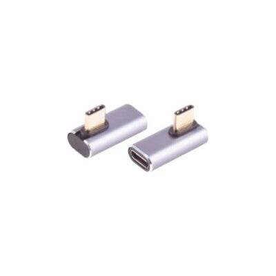 Adattatore USB-C Shiverpeaks BS14-05036 - Angolo di 90°, Grigio Adattatore USB-C Shiverpeaks BS14-05036 - Angolo di 90°, Grigio