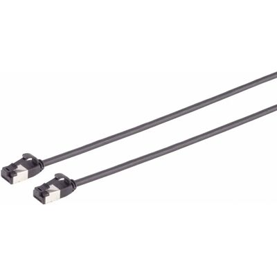S/CONN Schwarzes 7,5 m Cat8.1 U/FTP Netzwerkkabel S/CONN Schwarzes 7,5 m Cat8.1 U/FTP Netzwerkkabel