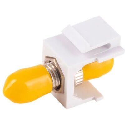 S/CONN S/CONN Adaptateur de fibre optique ST/ST - Adaptateur de fibre - Publicité S/CONN S/CONN Adaptateur de fibre optique ST/ST - Adaptateur de fibre - Publicité