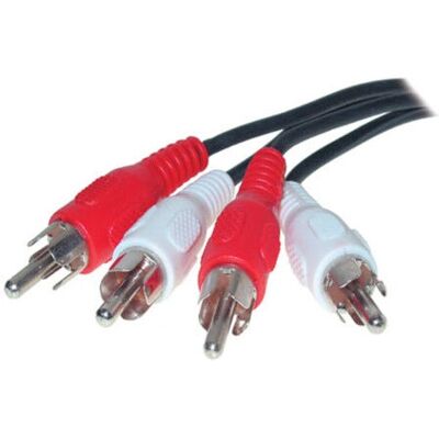 Brand Model - 2 x RCA Audiokabel - 2,5m Brand Model - 2 x RCA Audiokabel - 2,5m