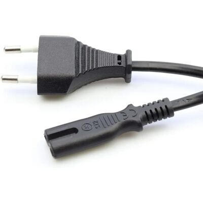 Conecto Câble d'alimentation - 220 V, Noir, 1,5m - Power Cable Conecto Câble d'alimentation - 220 V, Noir, 1,5m - Power Cable