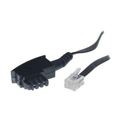 S-Conn 10m TAE-F - RJ11 - Transparentes Telefonkabel S-Conn 10m TAE-F - RJ11 - Transparentes Telefonkabel