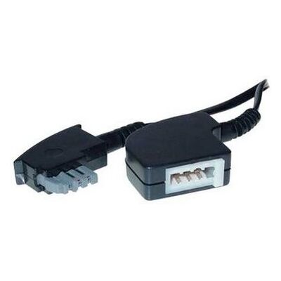 S-Conn 70213 TAE-N - TAE-N, 3 m, Schwarzer Audio-Stecker S-Conn 70213 TAE-N - TAE-N, 3 m, Schwarzer Audio-Stecker