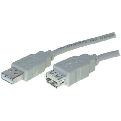 S-Conn USB 2.0 1,8 m - USB A - USB A - Nichel S-Conn USB 2.0 1,8 m - USB A - USB A - Nichel