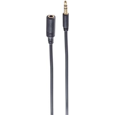 Shiverpeaks Basic-S Audio Kabel - 1,5m, Schwarz Shiverpeaks Basic-S Audio Kabel - 1,5m, Schwarz