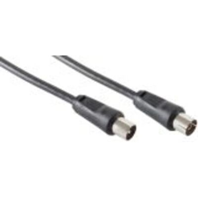 NIWOTRON 09-6356 Koaxialkabel - 2,5m, Schwarz - Koaxialkabel NIWOTRON 09-6356 Koaxialkabel - 2,5m, Schwarz - Koaxialkabel
