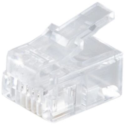 Shiverpeaks BASIC-S Modular-Stecker RJ11 - Weiß Shiverpeaks BASIC-S Modular-Stecker RJ11 - Weiß