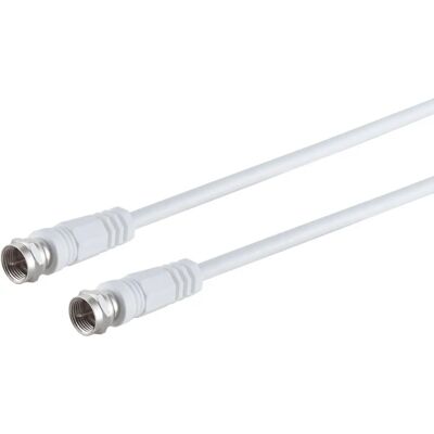 S/CONN 80097-128 coaxkabel - F-connector wit S/CONN 80097-128 coaxkabel - F-connector wit