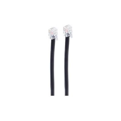 Shiverpeaks BS70086-6/6 Telefonkabel - 6m, Schwarz Shiverpeaks BS70086-6/6 Telefonkabel - 6m, Schwarz