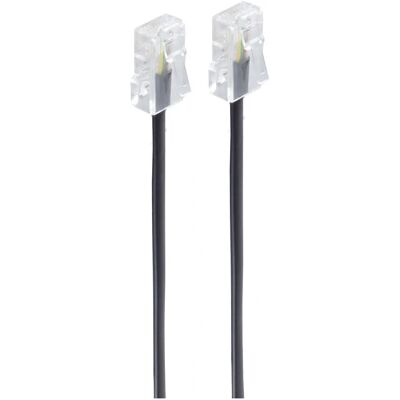 Shiverpeaks BS70083-8/4 Telefonkabel - 3m, Schwarz, RJ45, Gerade Shiverpeaks BS70083-8/4 Telefonkabel - 3m, Schwarz, RJ45, Gerade