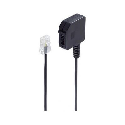 Câble Téléphone Shiverpeaks BS71041 - Noir Câble Téléphone Shiverpeaks BS71041 - Noir