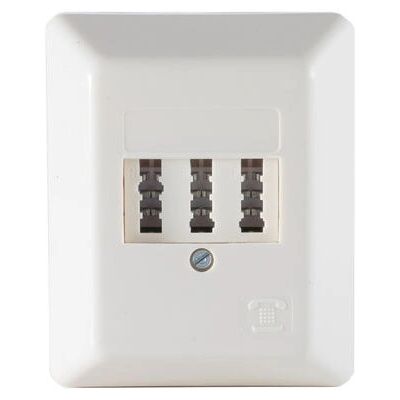 Shiverpeaks BS74050 - Presa TAE Bianca - Installazione a parete Shiverpeaks BS74050 - Presa TAE Bianca - Installazione a parete