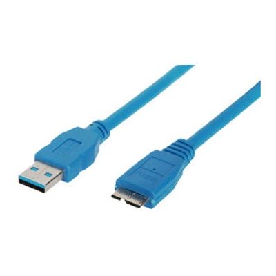 Câble USB Shiverpeaks BS77190 - 0,5m USB 3.2 Gen 1 - Bleu - Publicité Câble USB Shiverpeaks BS77190 - 0,5m USB 3.2 Gen 1 - Bleu - Publicité