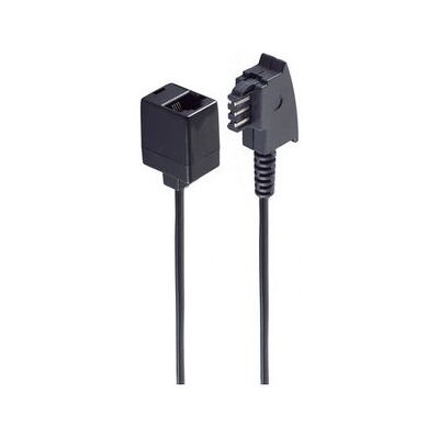Shiverpeaks BS71035 Telephone Cable - Black Shiverpeaks BS71035 Telephone Cable - Black