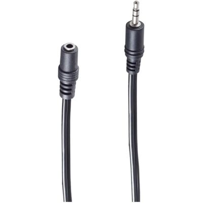 Shiverpeaks -BS30805-2.0 Audiokabel - 2m, Schwarz Shiverpeaks -BS30805-2.0 Audiokabel - 2m, Schwarz