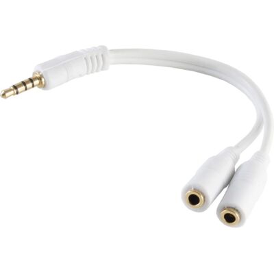 Shiverpeaks BS33120 Audio Kabeladapter - Weiß Shiverpeaks BS33120 Audio Kabeladapter - Weiß
